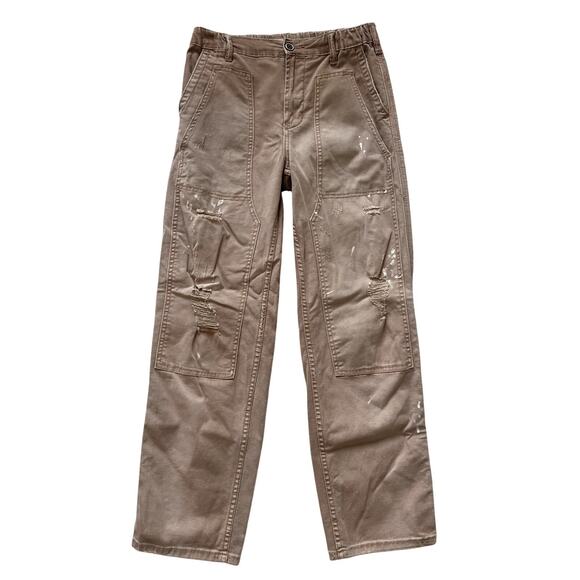 Pilcro Pants - Pilcro The Roamer Dusty Pink Cargo Utility Pants Size 25 Women's, Anthropologie